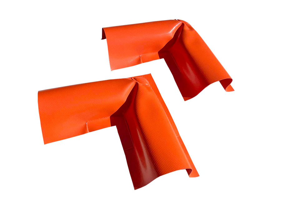 Berm Builder Plus (2) Corners, 2'', Includes Mounting Strips and Anchors