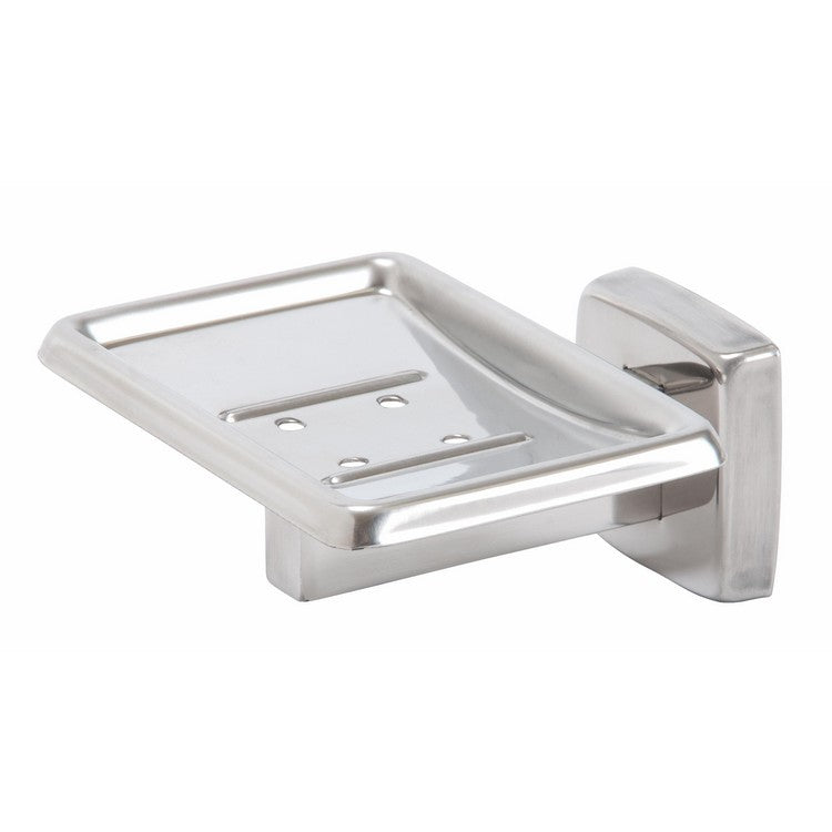 Soap Dish, Polished SS, Surface Mt - Model 9015-0000US