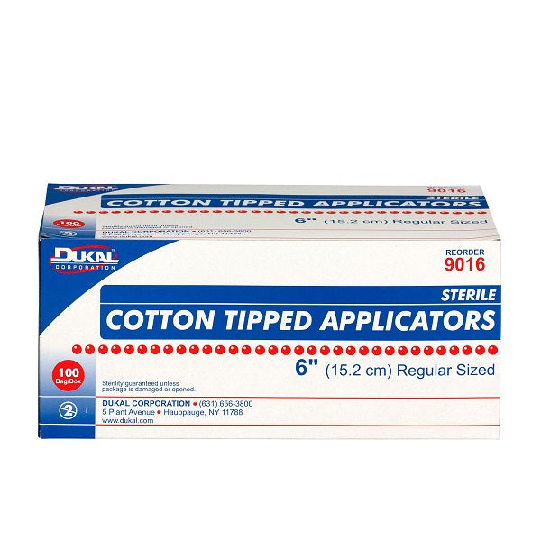 Cotton-Tip Applicators, 6", 200 Pkg/10 Case