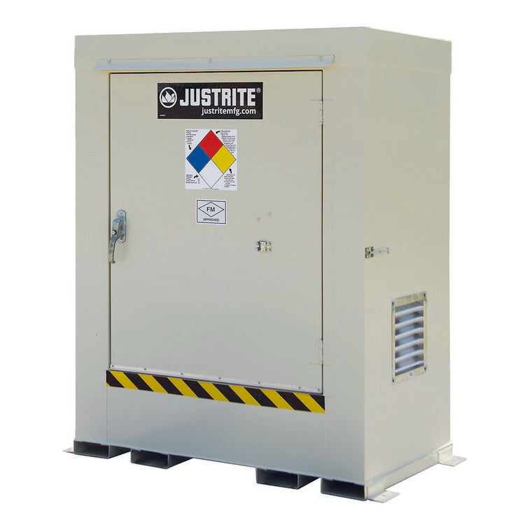 OUTDOOR SAFETY LOCKER, NON-COMBUSTIBLE, 2 DRUM