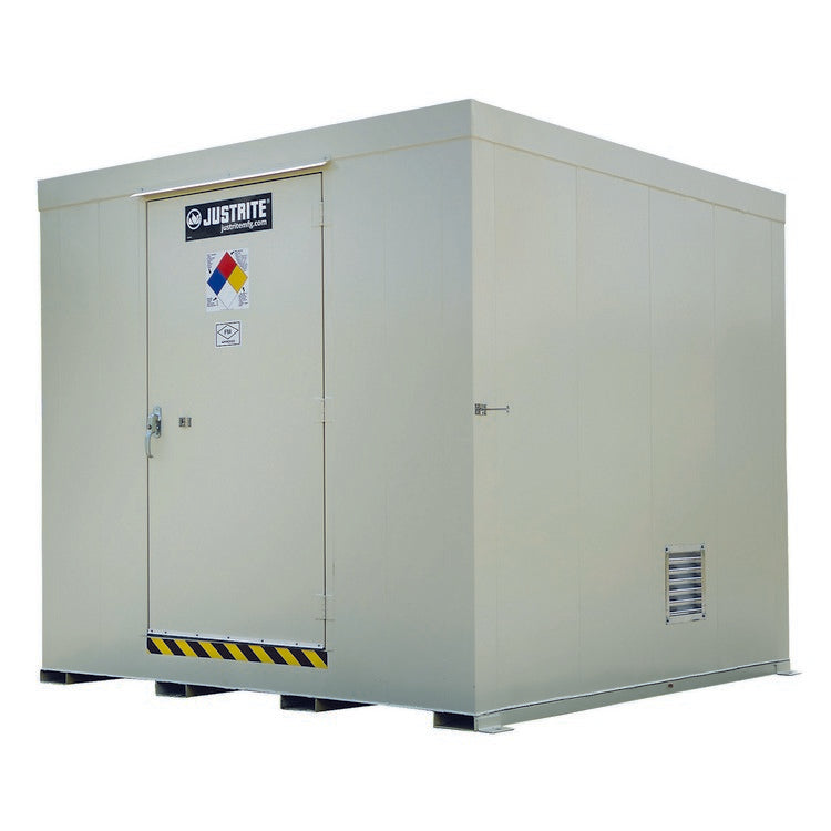 OUTDOOR SAFETY LOCKER, NON-COMBUSTIBLE, 16 DRUM