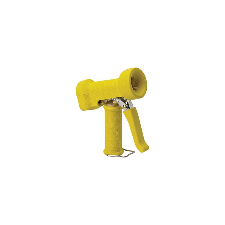 Water Gun,Heavy Duty,Brass/EPDM/Rubber/SS,Yellow - Model 93246