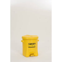 Thumbnail for 6G Yellow Safety Poly Oily Waste Can - Model 933-FLY