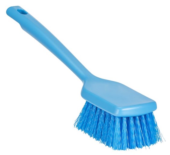 ColorCore 12" Short Handle Scrubbing Brush, Stiff