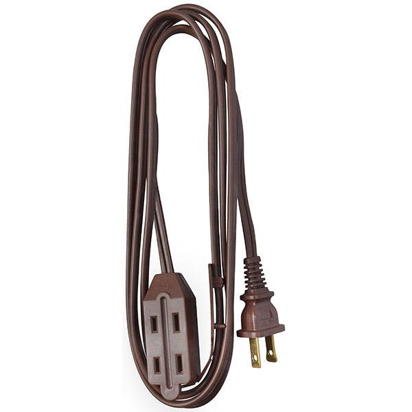 Southwire® Commercial Grade Booster Cable, 4 ga, 20' Cube Tap Extension Cord, 6', Brown, 1/Each