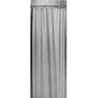 Bradley Bx 6 Gauge Vinyl Shower Curtain - 72" x 72"