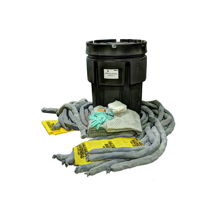 Black Diamond 95 Gallon Poly-SpillPack Drum Spill Kit - Universal