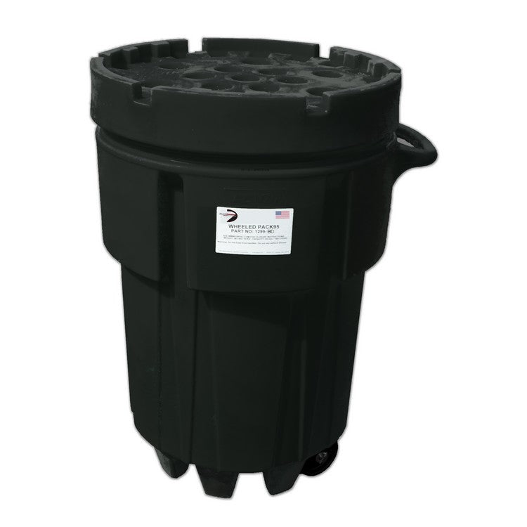 Black Diamond 95 Gallon Wheeled Poly-SpillPack Drum