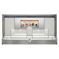 Bradley Bx Baby Changing Station - Brushed Stainless Steel