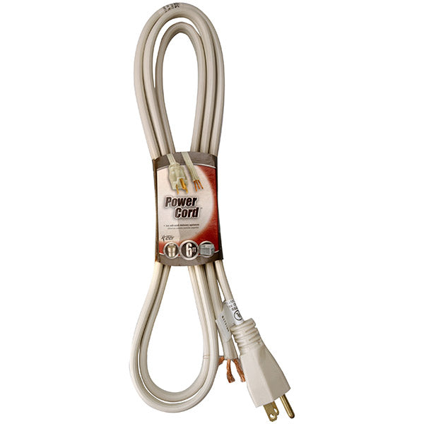 Southwire® Replacement SPT-3 Power Supply Cord, 6', Beige, 1/Each