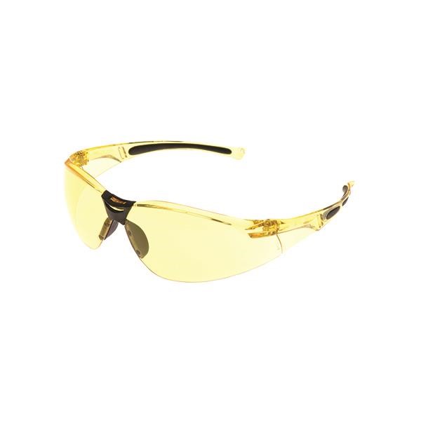 Honeywell Uvex® A800 Series Eyewear, Amber Frame & Lens, 1/Each