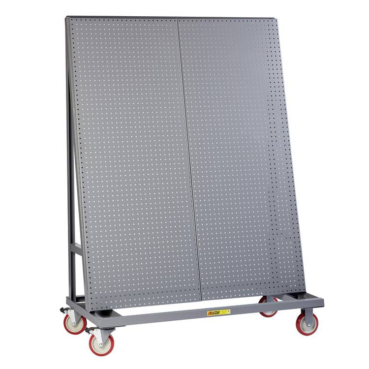 Mobile Pegboard A-Frame Ã¢â‚¬â€œ 60" Tall - Model AFPB1S2448TL60