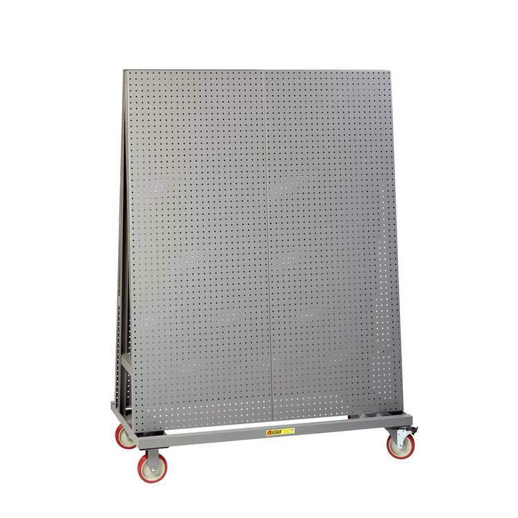 Mobile Pegboard A-Frame Ã¢â‚¬â€œ 60" Tall - Model AFPB2S2448TL60