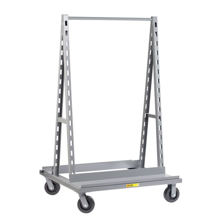Adjustable Tray A-Frame Shelf Truck - Model AFS36406PY