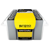 Thumbnail for Rayovac® Ultra Pro™ 9V Alkaline Batteries, Contractor Pack, 12/Pkg