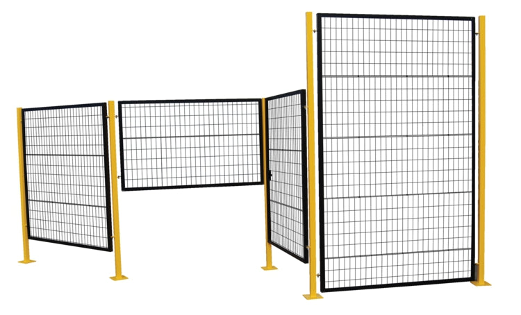 8'H Adjustable Perimeter Guard- In Line Post