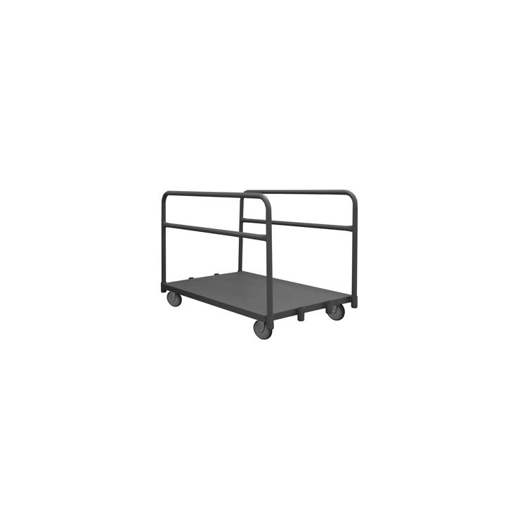 DURHAM 36"W Platform Truck, Gray - Model APT2SH36485PU95