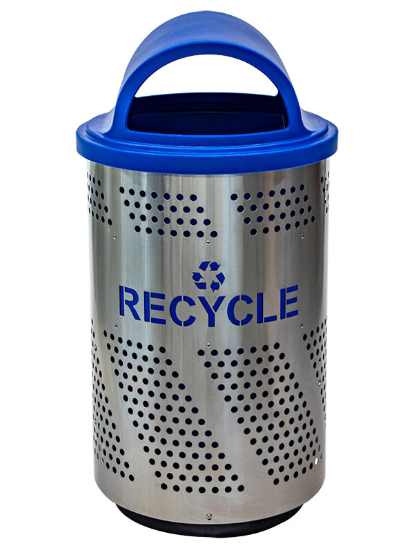 Arena 51 Series Outdoor Receptacle- SS/RBL