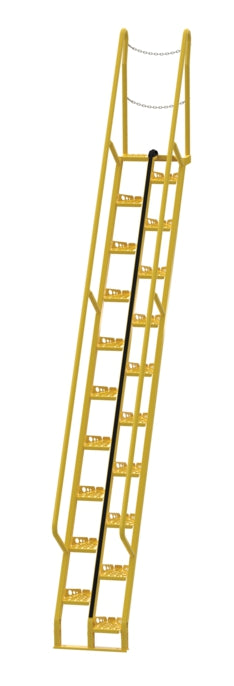 56 Degree Alternating Tread Stair w/ 20 Steps