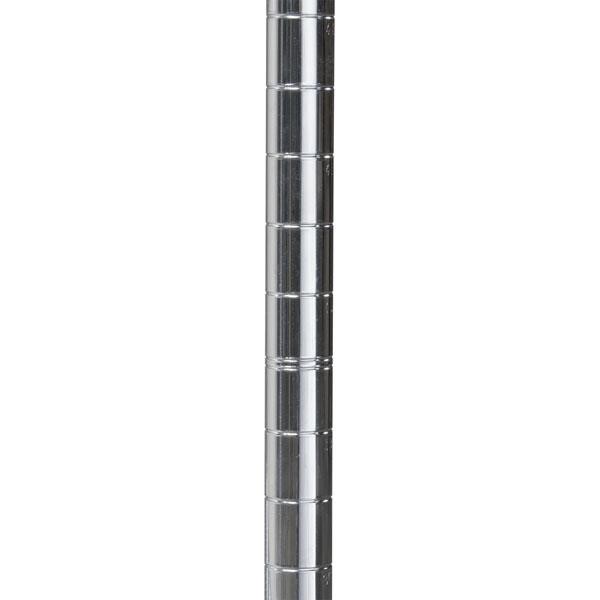 Akro-Mils® Wire Shelving Post, 74", Chrome, 1/Each