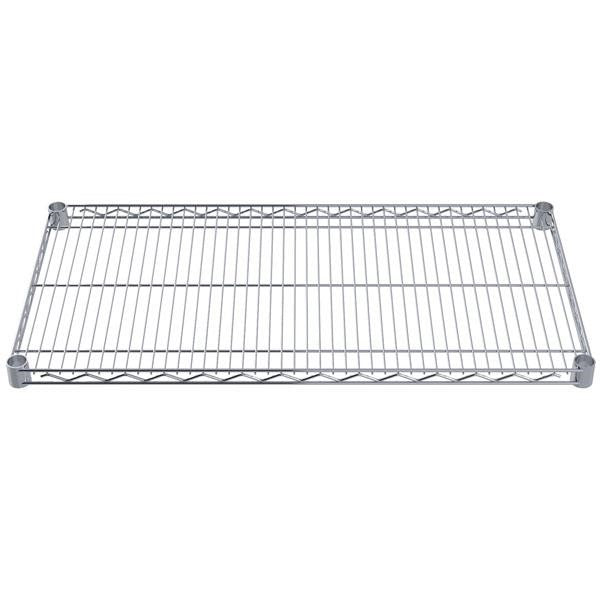 Akro-Mils® QS - Horizontal Wire Shelf, 18" x 36", Chrome, 1/Each