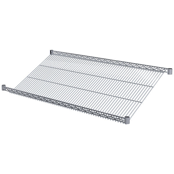 Akro-Mils® QS - Horizontal Wire Shelf, 24" x 48", Chrome, 1/Each