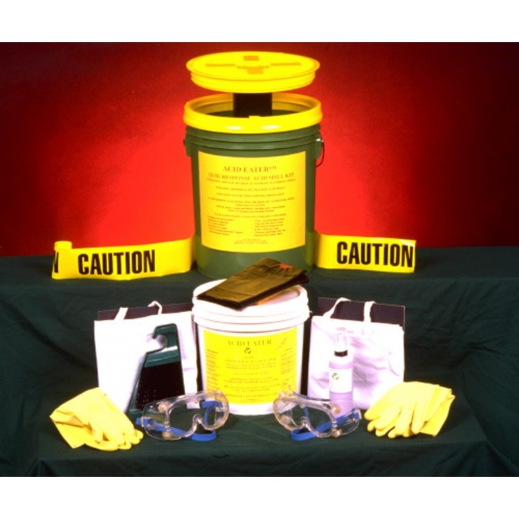 Acid Eater Quik Response Spill Kit - 15-Gallon Drum