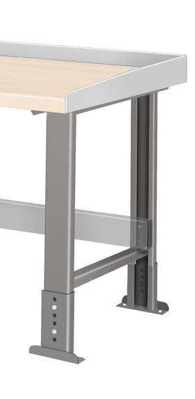 34"W Adjustable Bench Legs for Pucel Work Benches