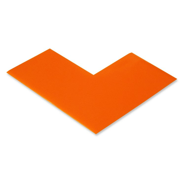 Mighty Line 3" Wide Solid Orange Angle - Pack of 25