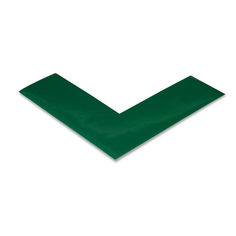 Mighty Line 2" Wide Solid Green Angle - Pack of 25