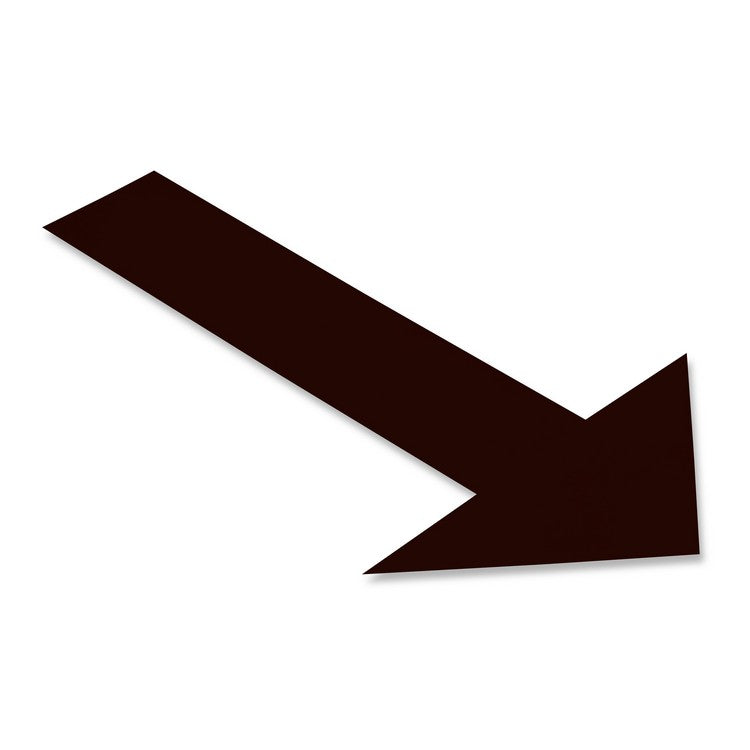 Mighty Line Solid Black Arrow - Pack of 50