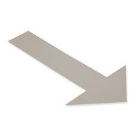 Thumbnail for Mighty Line Solid Gray Arrow - Pack of 50