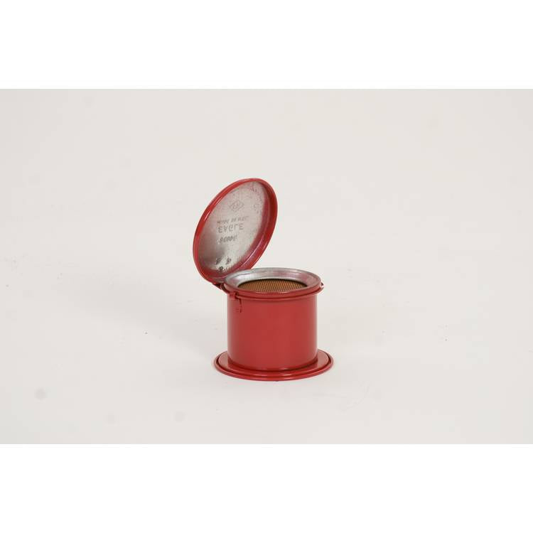 1/2 pt. Metal - Red Daub Can - Model B-600-D