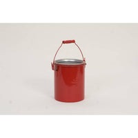 Thumbnail for 6 qt. Metal - Red Bench Can without Lid - Model B-606NL