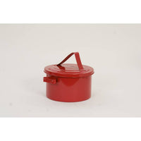 Thumbnail for 8 qt. Metal - Red Bench Can - Model B-608