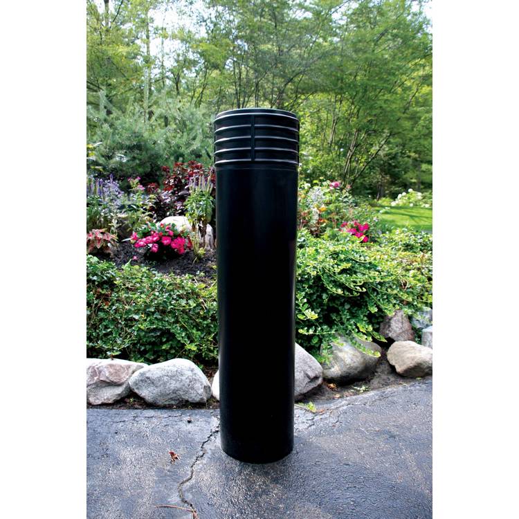 CINCO-BLACK BOLLARD COVER 52 IN - Model BPC-DC-B