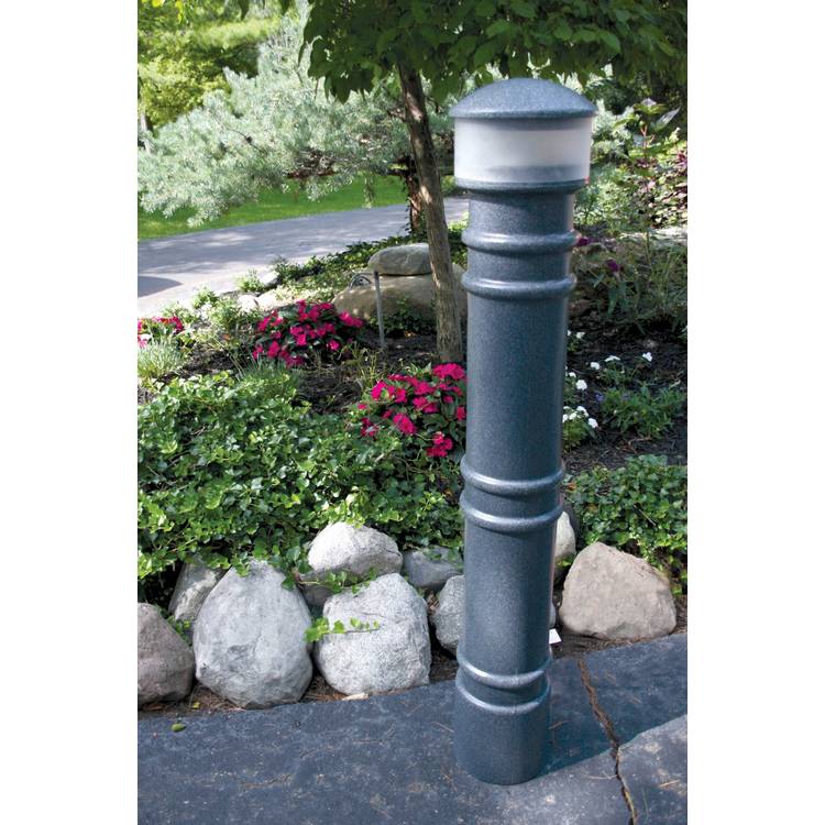 METRO-GREY BOLLARD COVER-AC LIGHT 57 IN - Model BPCDMLACGY
