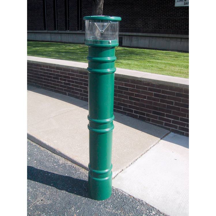 METRO-GREEN BOLLARD COVER W/LIGHT 57 IN - Model BPCDMLUVFG