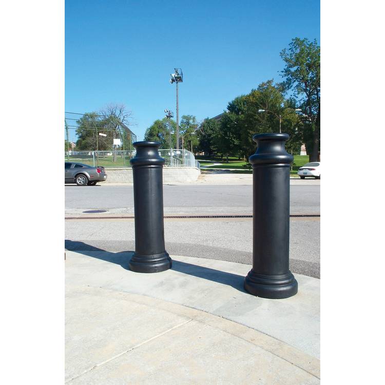 PAWN-BLACK BOLLARD COVER 49 IN - Model BPC-DP-B