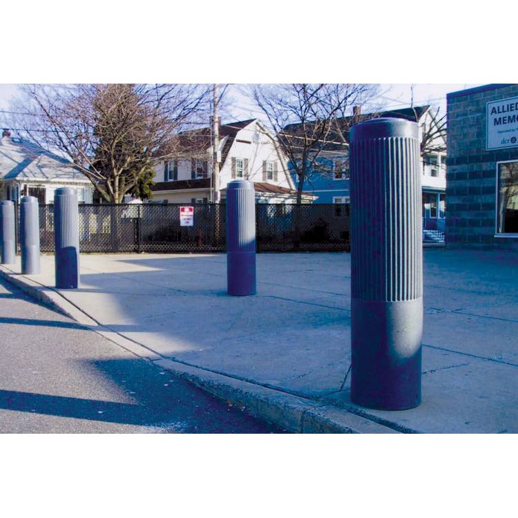 RIB-GREY BOLLARD COVER 52 IN - Model BPC-DR-GY
