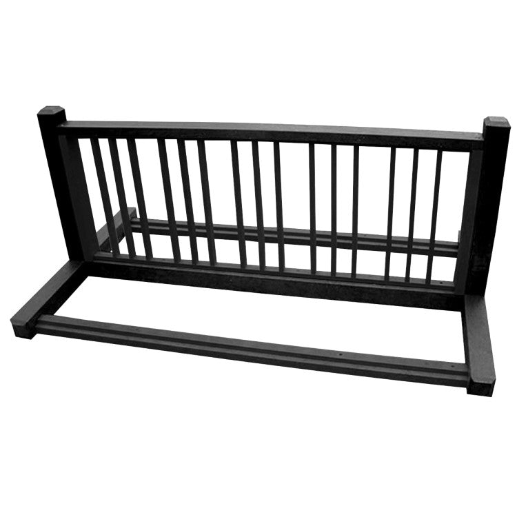 BIKE RACK BLACK/BLACK INSERTS 10 POSITIO