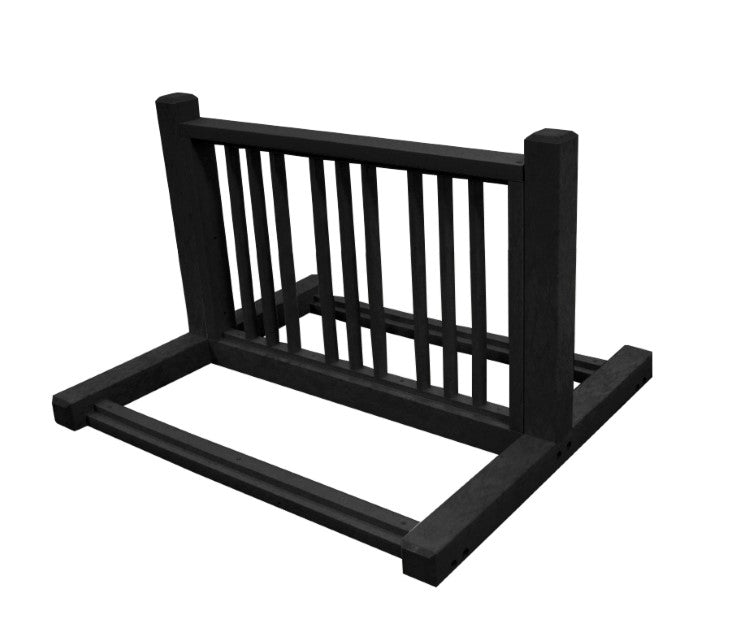 BIKE RACK BLACK/BLACK 6 POSITION