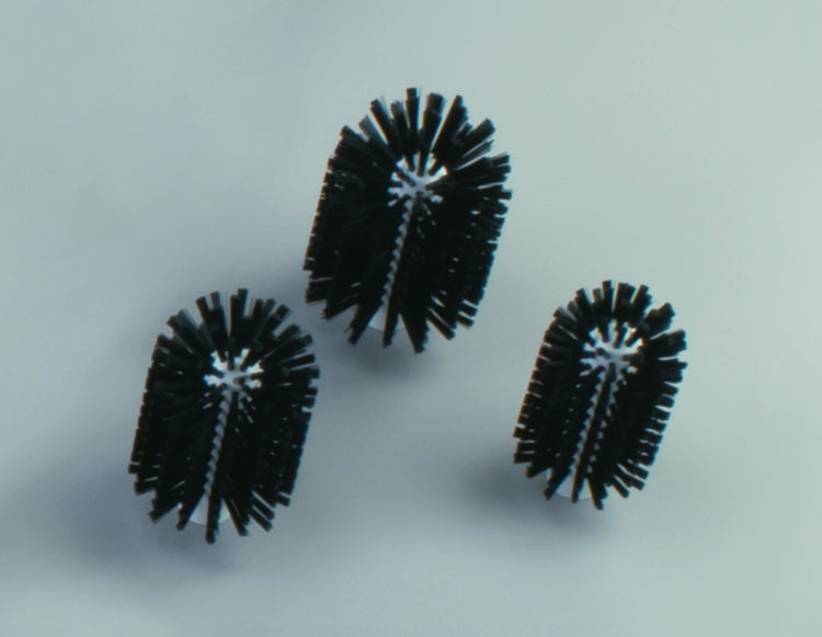 3.5" Stiff Tube/Valve Brush Black