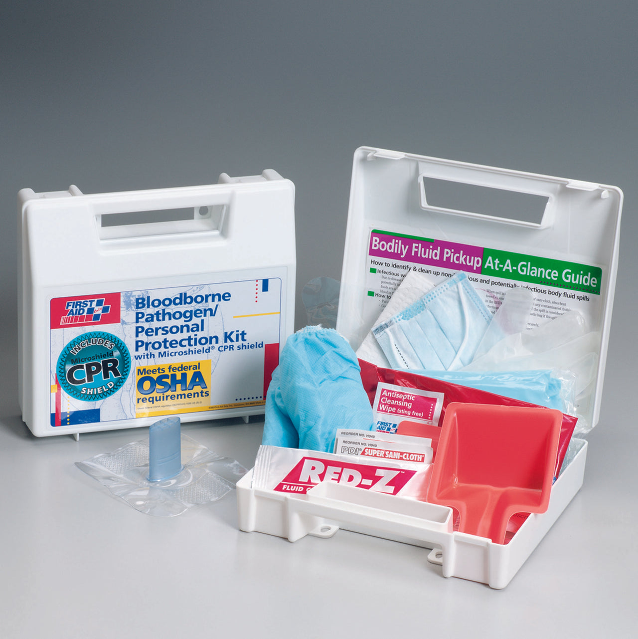 Bloodborne Pathogen/Personal Protection Kit w/ Microshield