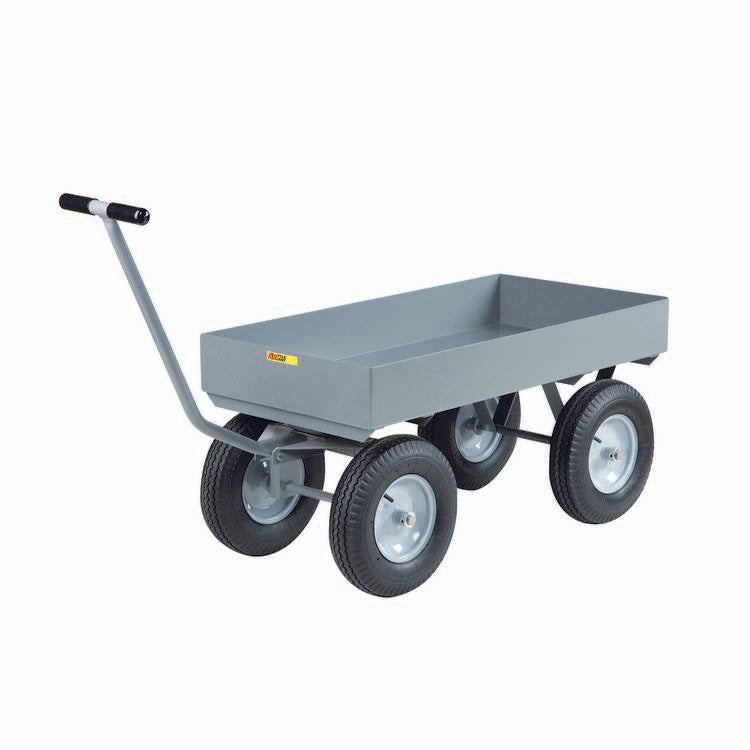 Little Giant 24" x 48" HD Deep Lip Wagon Truck w/ 12" Pneumatic Wheels