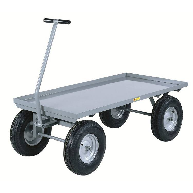Little Giant 30" x 48" Heavy Duty Wagon Truck w/ 12" Pneumatic Wheels