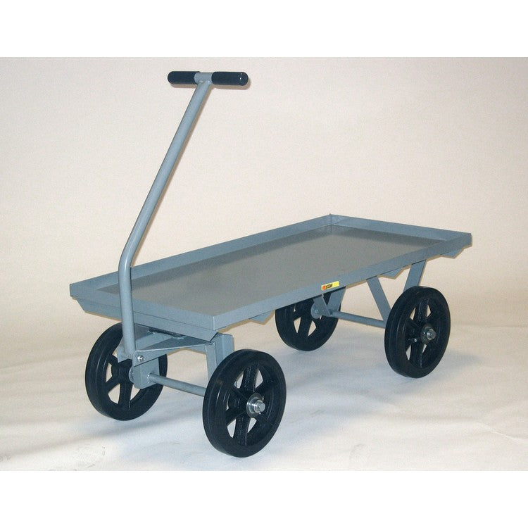 Little Giant 30" x 48" Heavy Duty Wagon Truck w/ 12" Mold-on Rubber Wheels