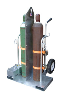 Thumbnail for FOAM FILLED GALVANIZED TORCH CART 500 LB - Model CYL-2-FF-G