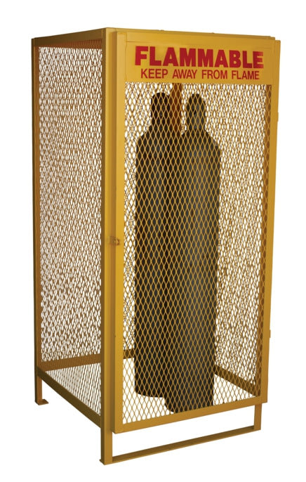 Vestil 5-10 Cylinder Storage Cabinet - Vertical