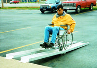 Thumbnail for Fold-A-Way Wheelchair Ramp